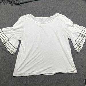 LOFT bell-sleeve tee